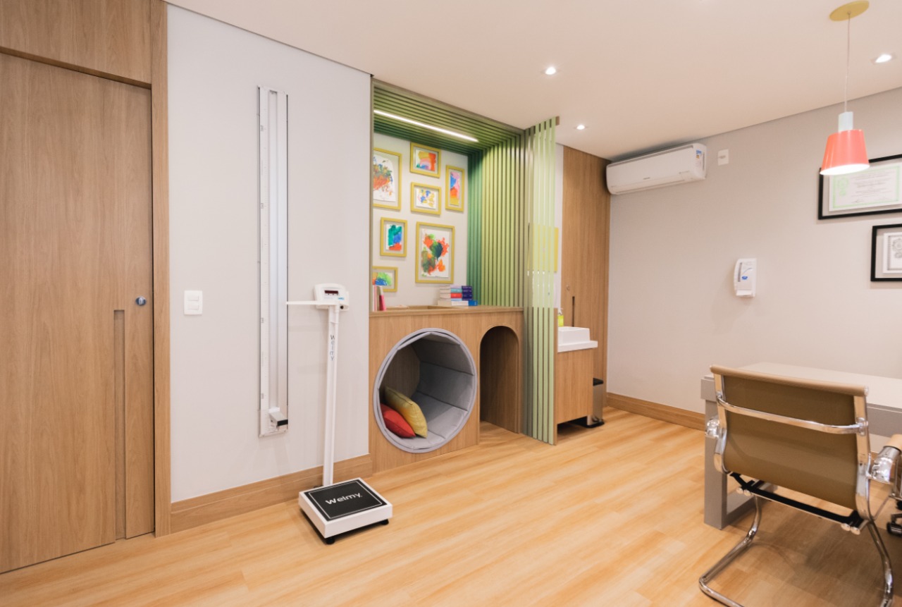 Sala de pediatria do EMNH